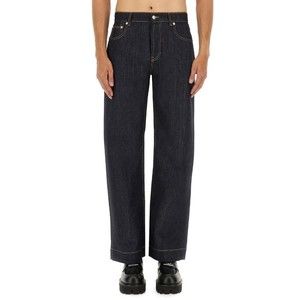 Alexander Mcqueen Wide Leg Denim Jeans - NWT